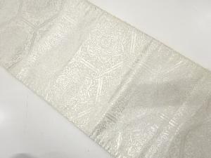 アンティーク　亀甲に華紋織り出し全通袋帯（材料）